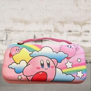 Pink Kirby Nintendo Switch Carrying Case